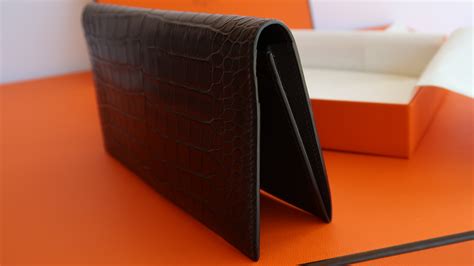 hermes wallet original|hermes crocodile wallet.